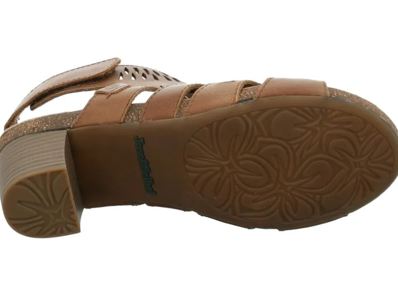 sunny__nut_brown_perforat_2.webp Sunny 02 Nut Brown Perforated Cutout Leather Heel Sandal
