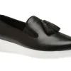 Superskate Black Leather Tassel Loafer
