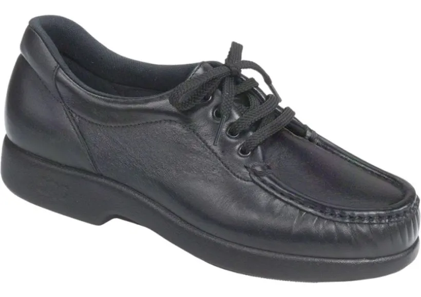 take_time_black_leather_l_0.webp Take Time Black Leather Lace-Up Loafer