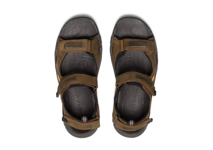 targhee_iii_bison_brown_l_3.webp Targhee III Bison Brown Leather Open Toe Hiking Sandal