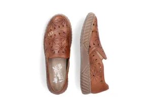 Tevere Slip on Brown