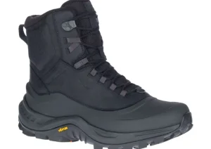 Thermo Overlook 2 Mid Waterproof Black Leather Wide Boot