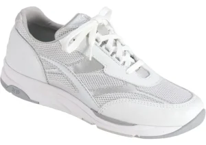 Tour Silver Mesh Lace-Up Sneaker