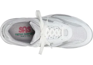 Tour Silver Mesh Lace-Up Sneaker