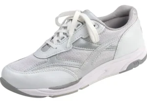 Tour Silver Mesh Lace-Up Sneaker