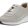Un Rio Tie White Nubuck Leather Sneaker