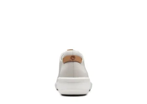 Un Rio Tie White Nubuck Leather Sneaker