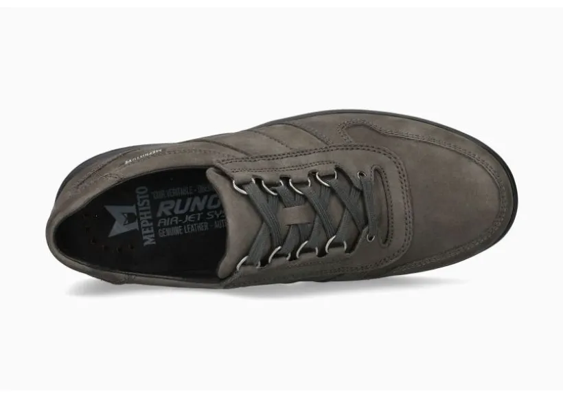 valerian_graphite_nubuck__1.webp Valerian Graphite Nubuck Leather Lace-Up Walking Shoe