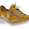 Valletta Canary Yellow Slip-On Bungee Sneaker