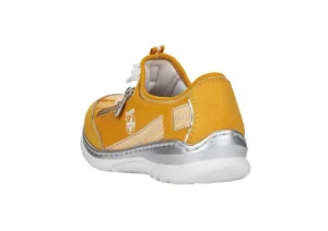 Valletta Canary Yellow Slip-On Bungee Sneaker