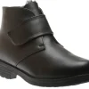 Velcro Ice Grip Black Winter Boot