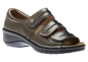 3 Velcro Pewter