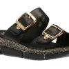 2 Velcro Strap Black
