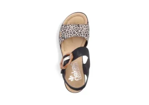 2 Velcro Strap Black