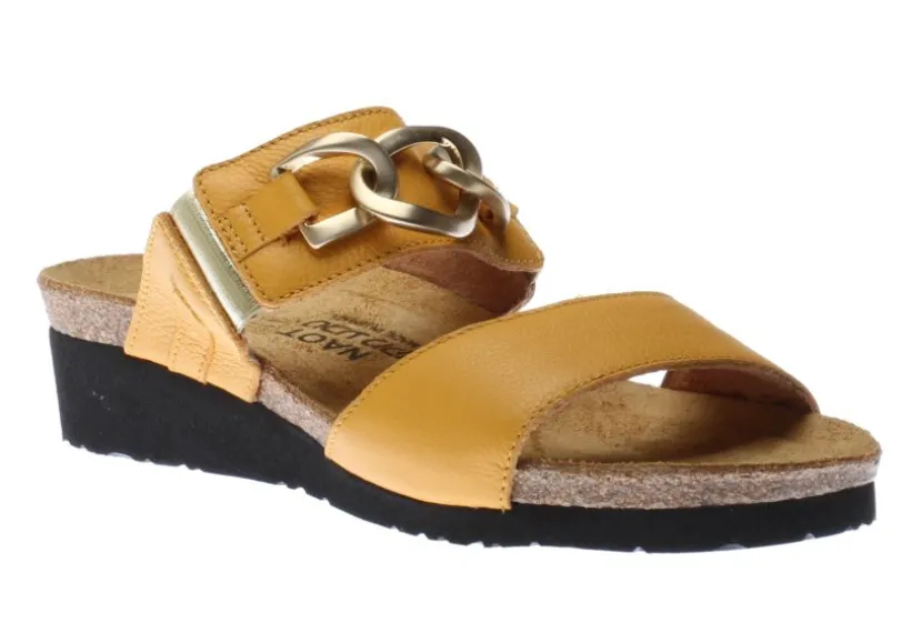 victoria_marigold_yellow__0.webp Victoria Marigold Yellow Leather Embellished Slide Sandal