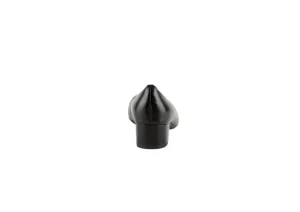 Vivian Black Leather Pump