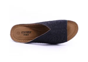 Wedge Glitter Black