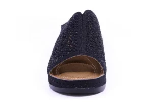 Wedge Glitter Black