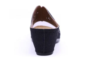 Wedge Glitter Black