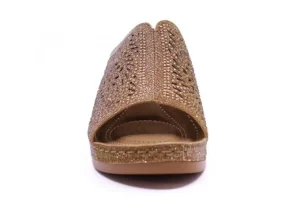 Wedge Glitter Bronze