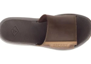 Whitecap Brown Slide Sandal