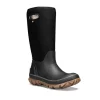 Whiteout Woven Black Waterproof Winter Boot