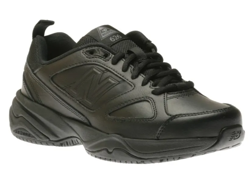 widk_slipresistant_black__0.webp WID626K2 Slip-Resistant Black Leather Sneaker