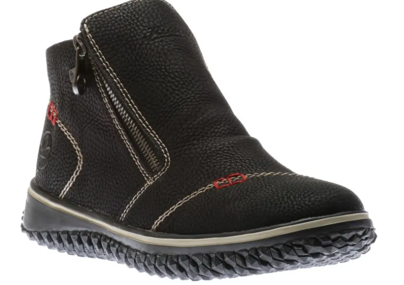 wildebuk_black_double_zip_0.webp Wildebuk Black Double Zipper Ankle Boot