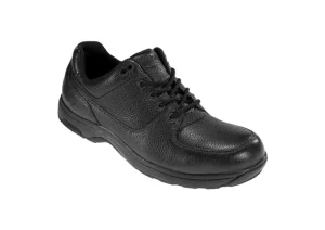 Windsor Black Leather Waterproof Lace-Up Oxford