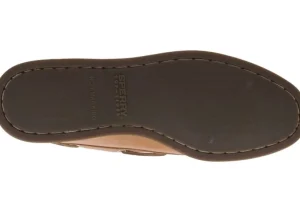Women's Authentic Original Sahara Brown Leather Two Eye Boat Shoe