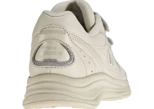 WW577VB Beige Leather Velcro Walking Shoe