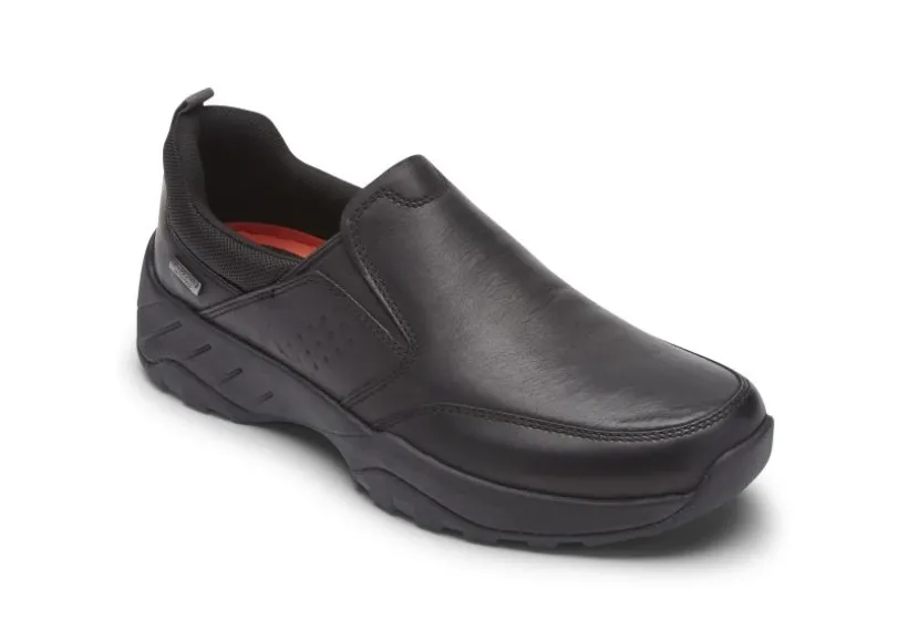 xcs_spruce_peak_black_wat_0-1.webp XCS Spruce Peak Black Waterproof Leather Slip-On Shoe