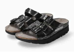 Zach Zebra Black Slide Sandal