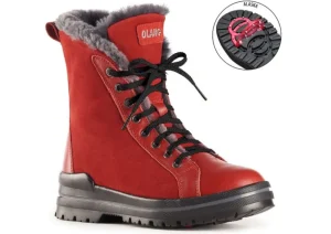 Zaide Red Winter Boot