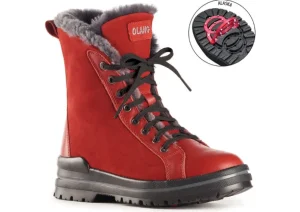 Zaide Red Winter Boot