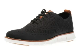 ZERu00d8GRAND Wingtip Oxford Black Stitchlite