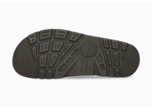 Zonder Desert Brown Leather Slide Sandal